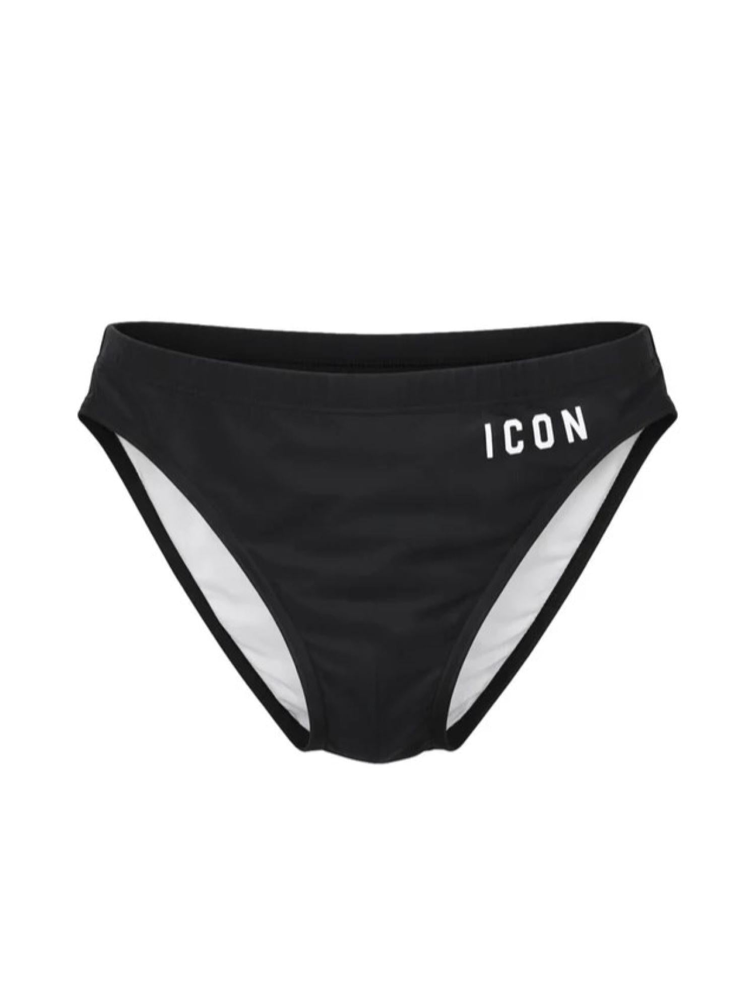 Icon slip mare bambino con logo nero IBCS001183 9000 ICON