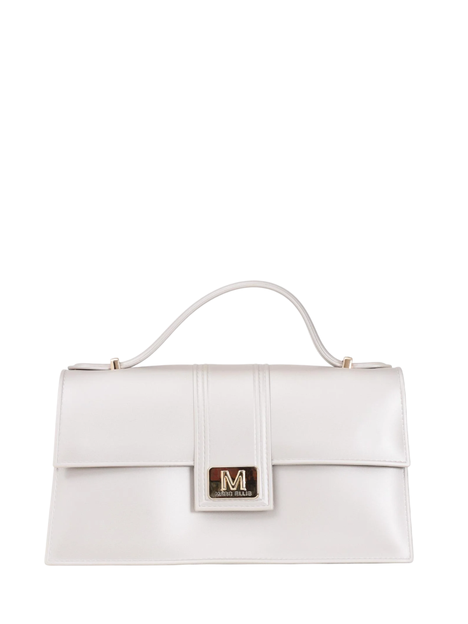 Marc Ellis borsa a mano Flat Arrow M ecrù FLAT ARROW M TAUPE-LIGHT GOLD MARC ELLIS