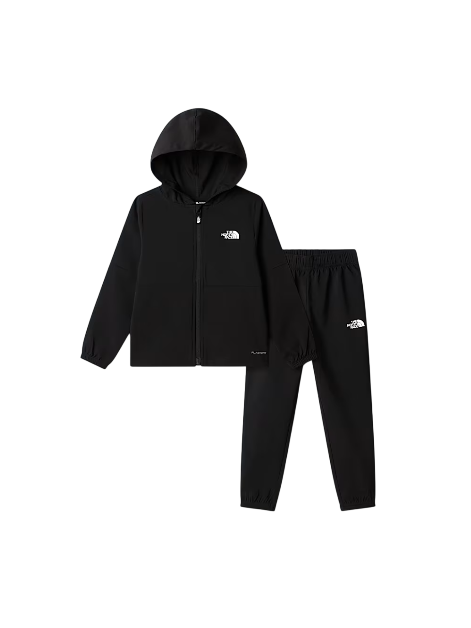 The North Face tuta sportiva bambino giacca e pantaloni nero NF0A8FYT JK31 THE NORTH FACE