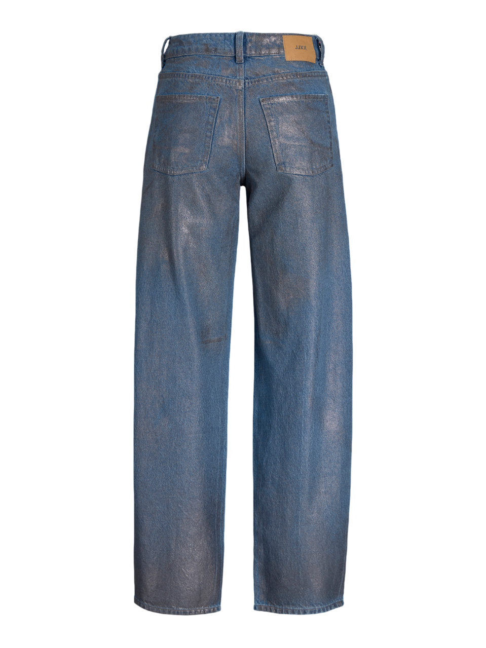 Jjxx jeans effetto laminato gamba larga lavaggio blu 12286468 R297 JJXX