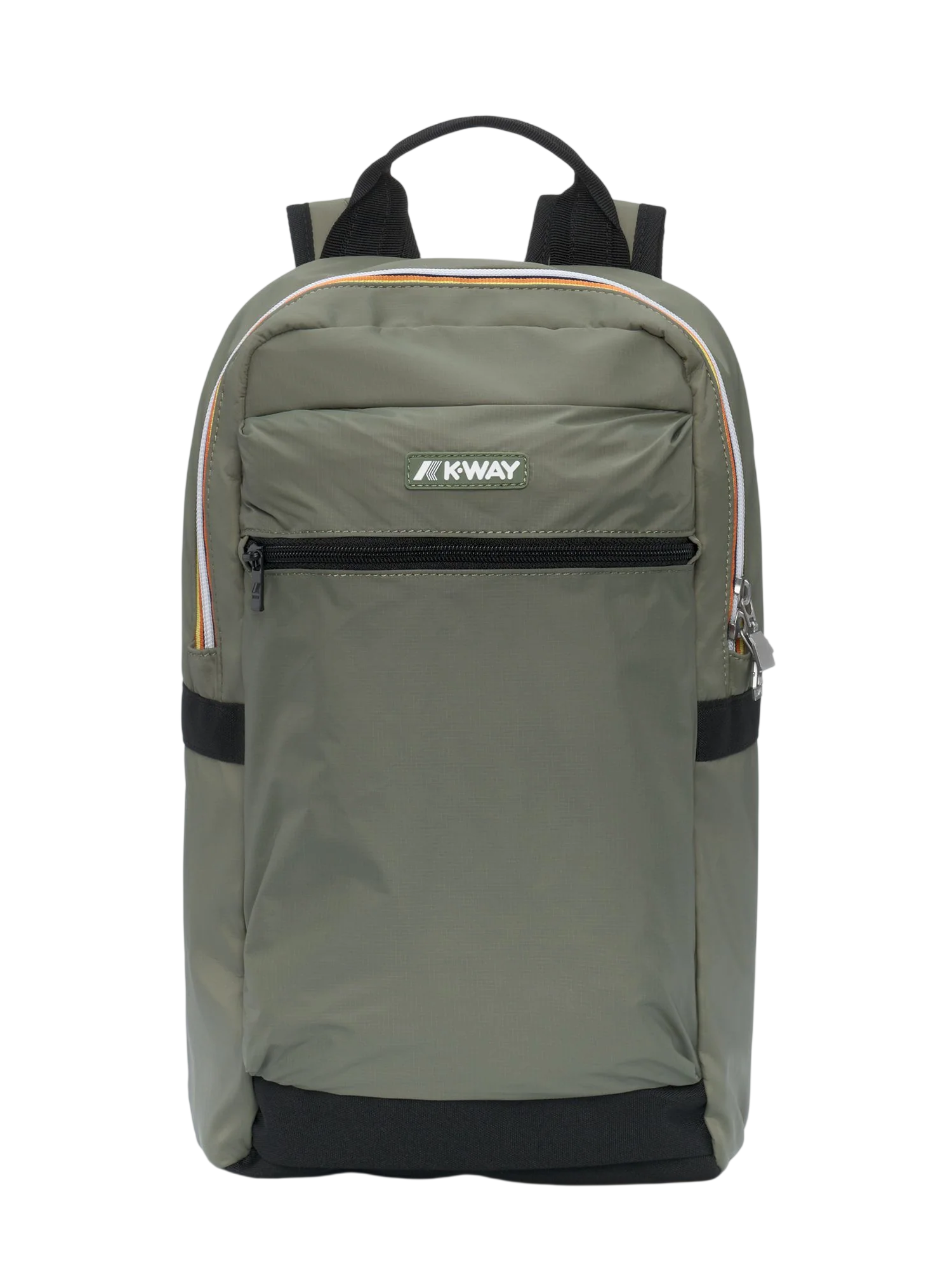K-Way zaino Laon unisex in nylon verde K2116RW V15 K-WAY