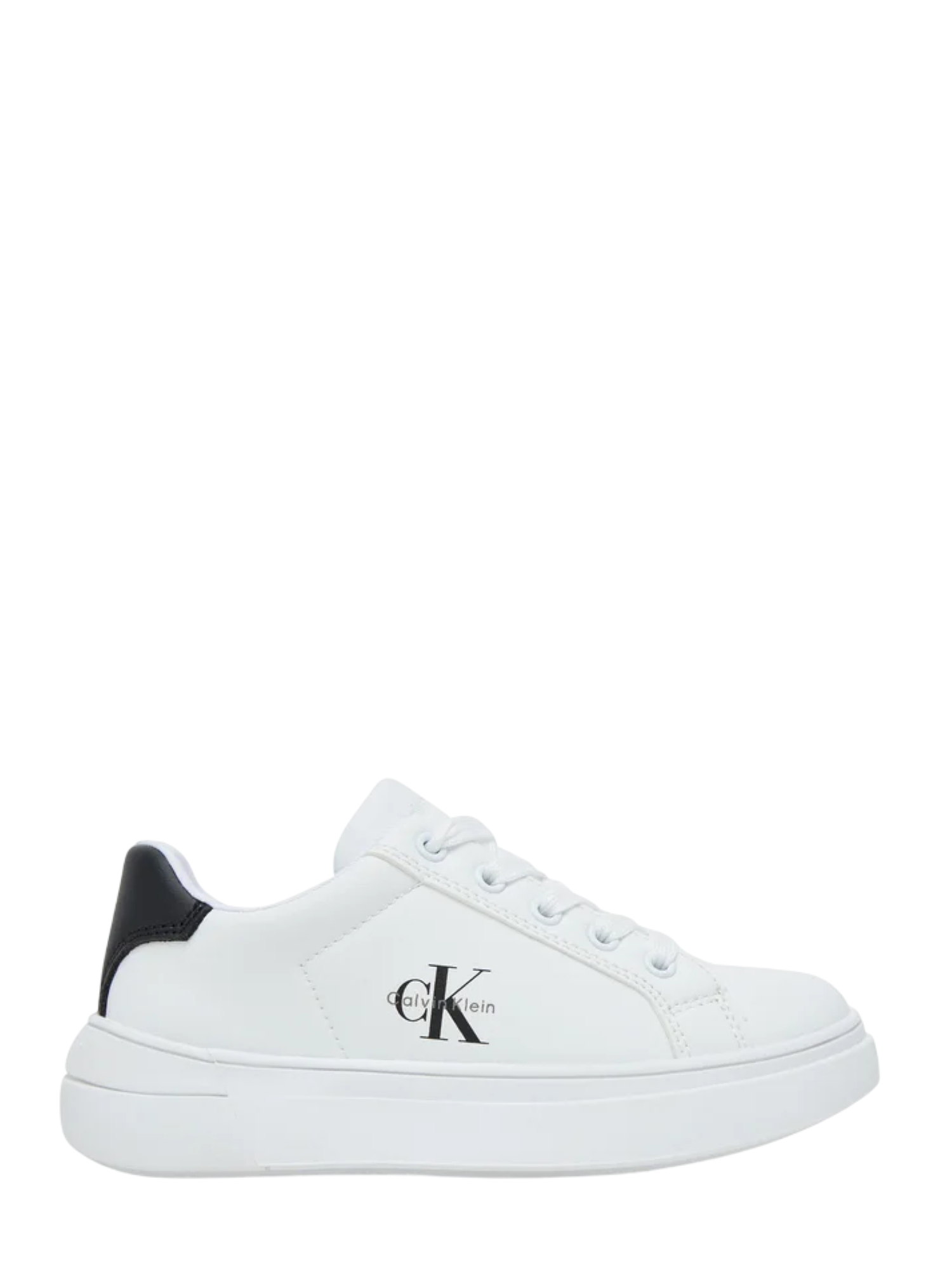 Calvin Klein Jeans sneakers bambino in ecopelle bianco V3X9-83165-1355 X002 Calvin Klein Footwear