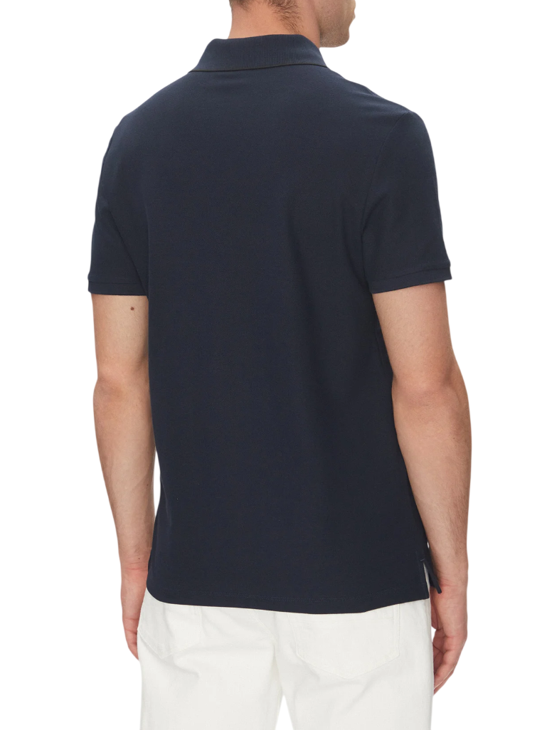 Calvin Klein polo in piquè uomo manica corta blu LV04LC239G CEF Calvin Klein