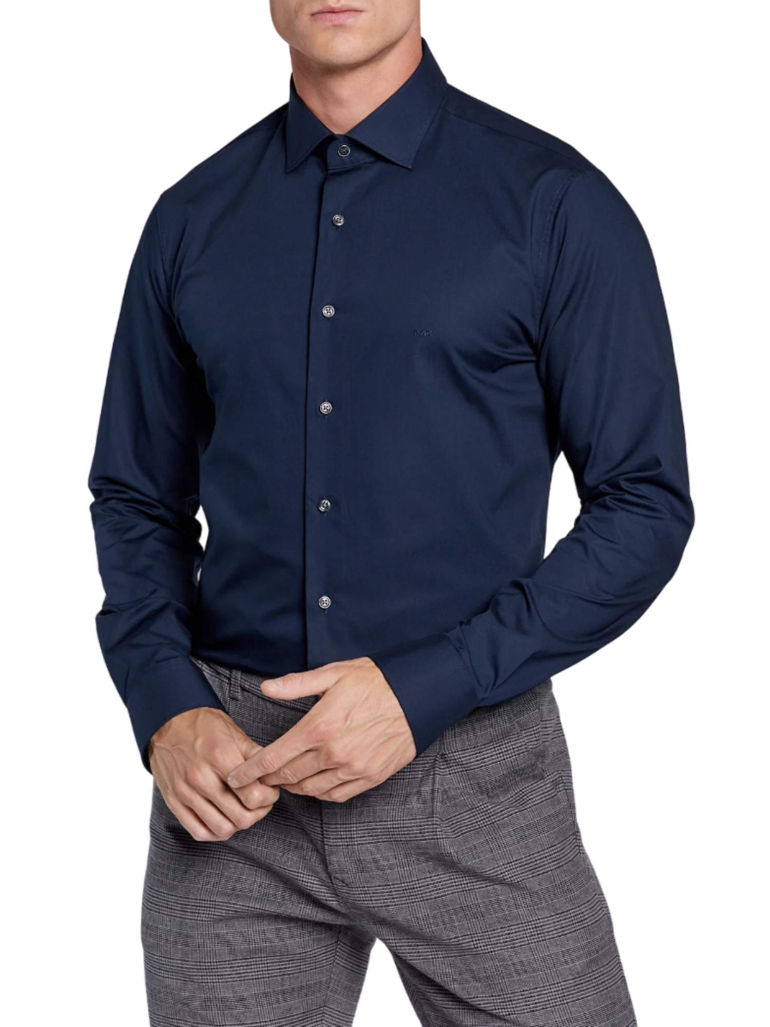 MICHAEL KORS Camicia Uomo BLU MD0MD90425 M463 MICHAEL KORS