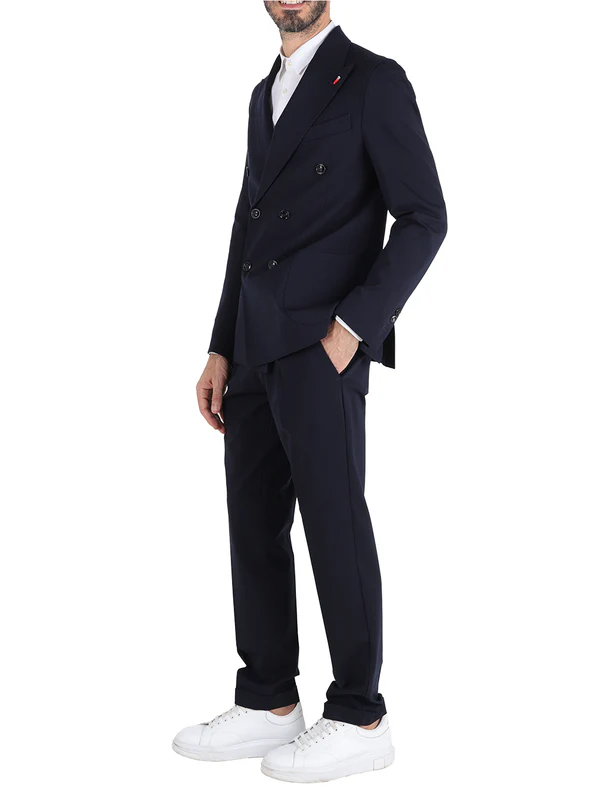 Mulish abito uomo doppiopetto New York blu NEWYORK-ABS117 BLU MULISH