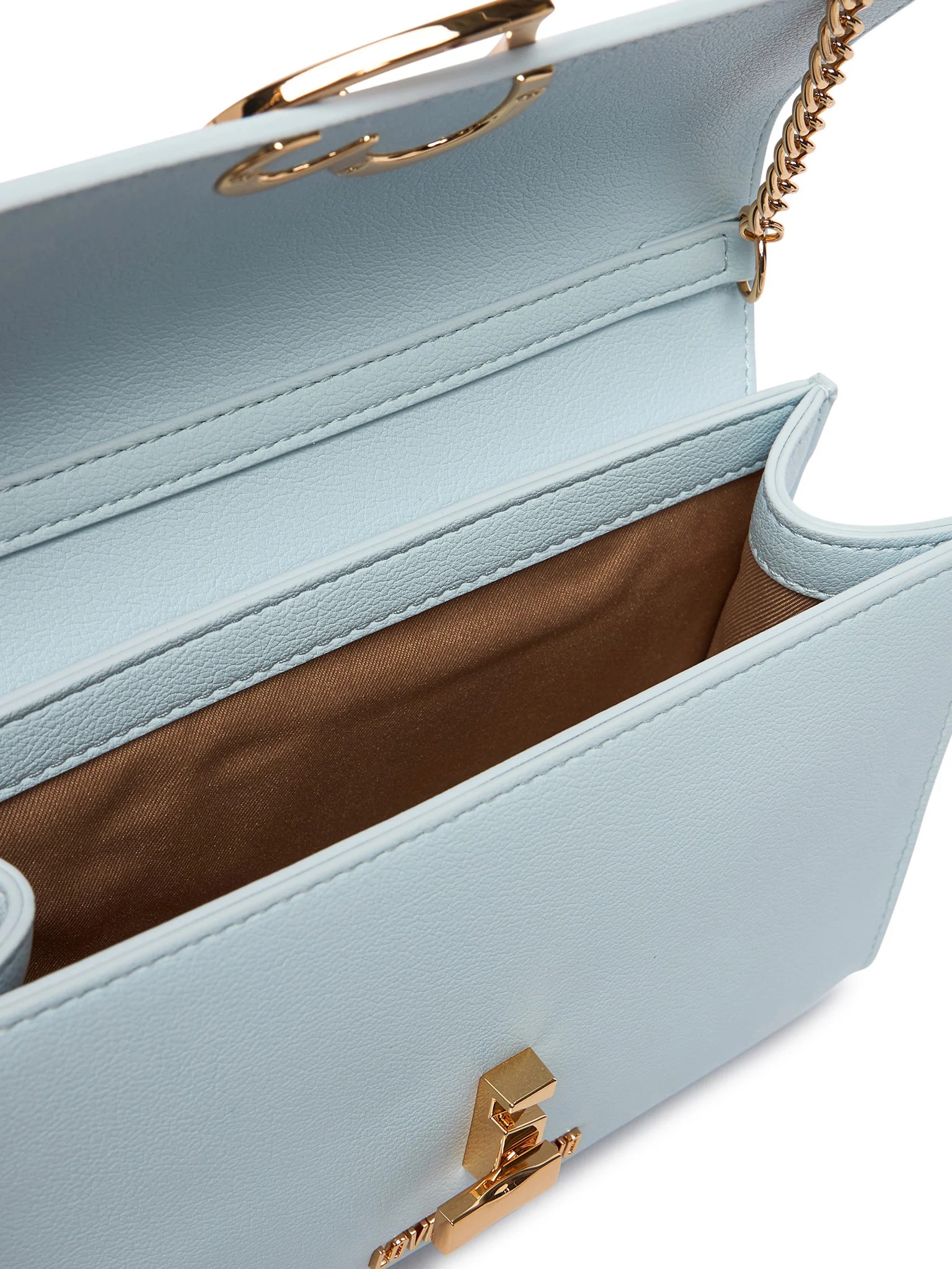 Love Moschino borsa a tracolla in ecopelle martellata celeste JC4327PP1O-LQ0 701 MOSCHINO LOVE