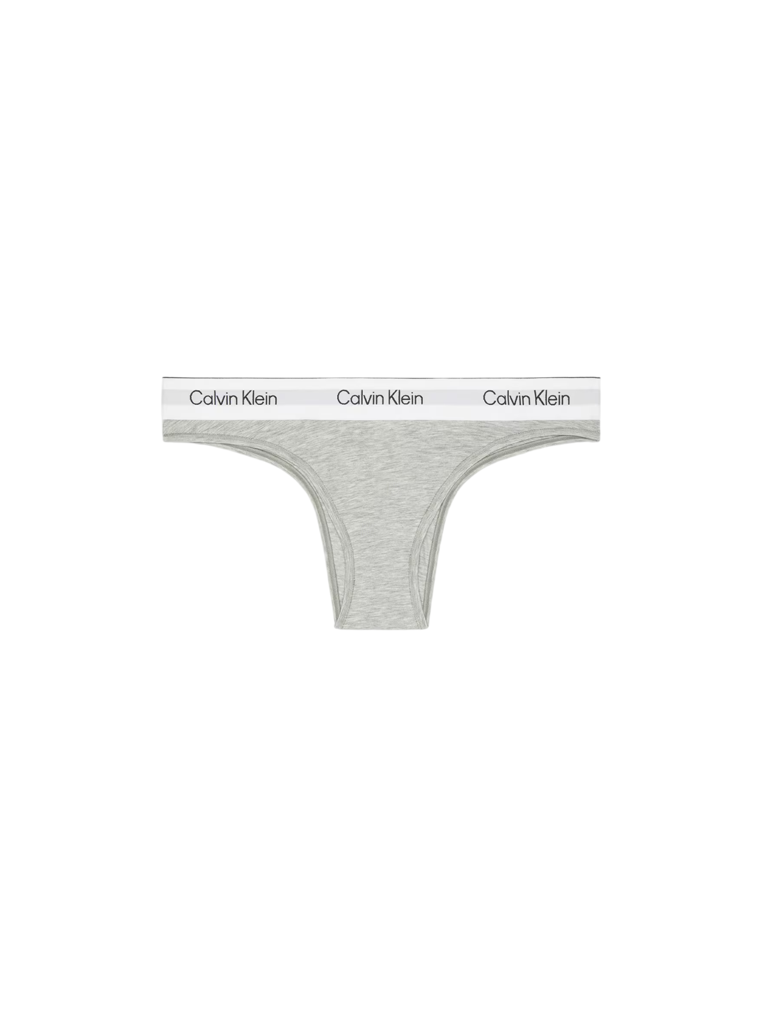 Calvin Klein slip brasiliana donna con fascia logata grigio LV00QF8522 P7A Calvin Klein Underwear