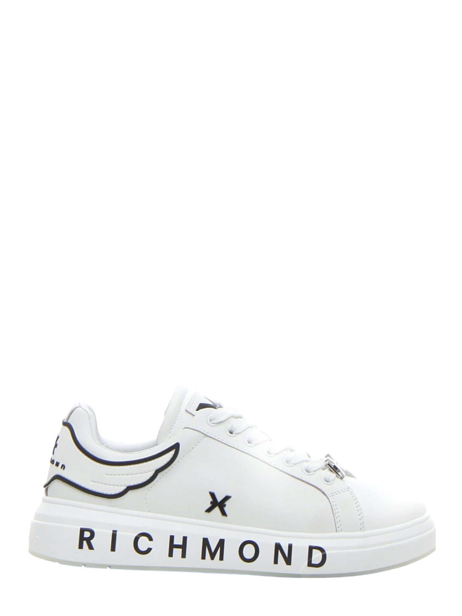 John Richmond sneakers uomo in pelle bianco 29102-CP A John RICHMOND