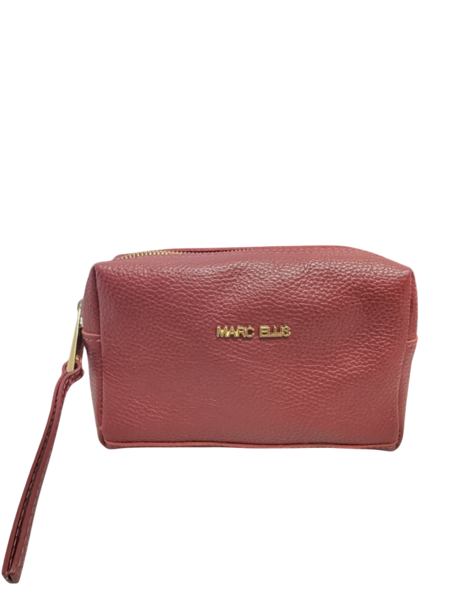 Marc Ellis pochette in pelle trapuntata rosso ISARA DO RUBINO-GOLD MARC ELLIS
