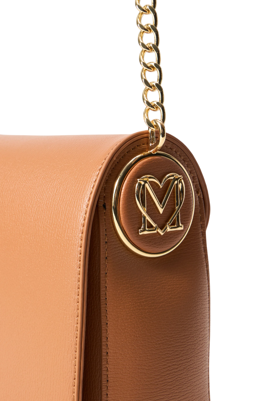 Love Moschino borsa a spalla in ecopelle martellata cuoio JC4373PP0N-KF0 200 MOSCHINO LOVE