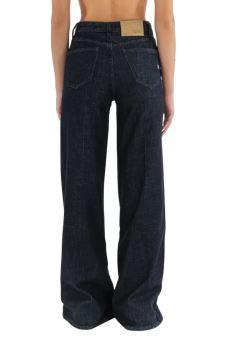 Vicolo jeans palazzo in denim lavaggio blu DF5005 INDACO VICOLO