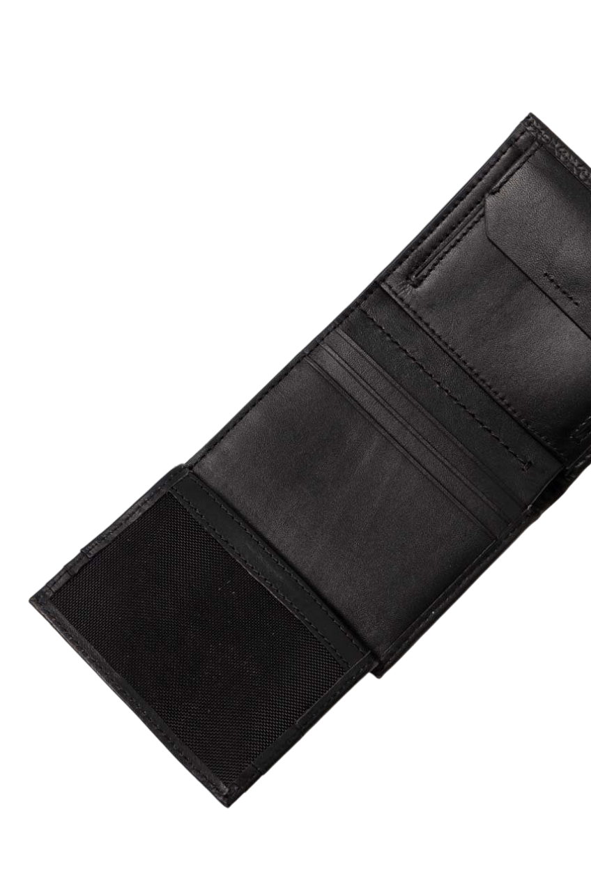 Calvin Klein portafogli in ecopelle con logo goffrato nero K50K512276 0GK Calvin Klein Accessori