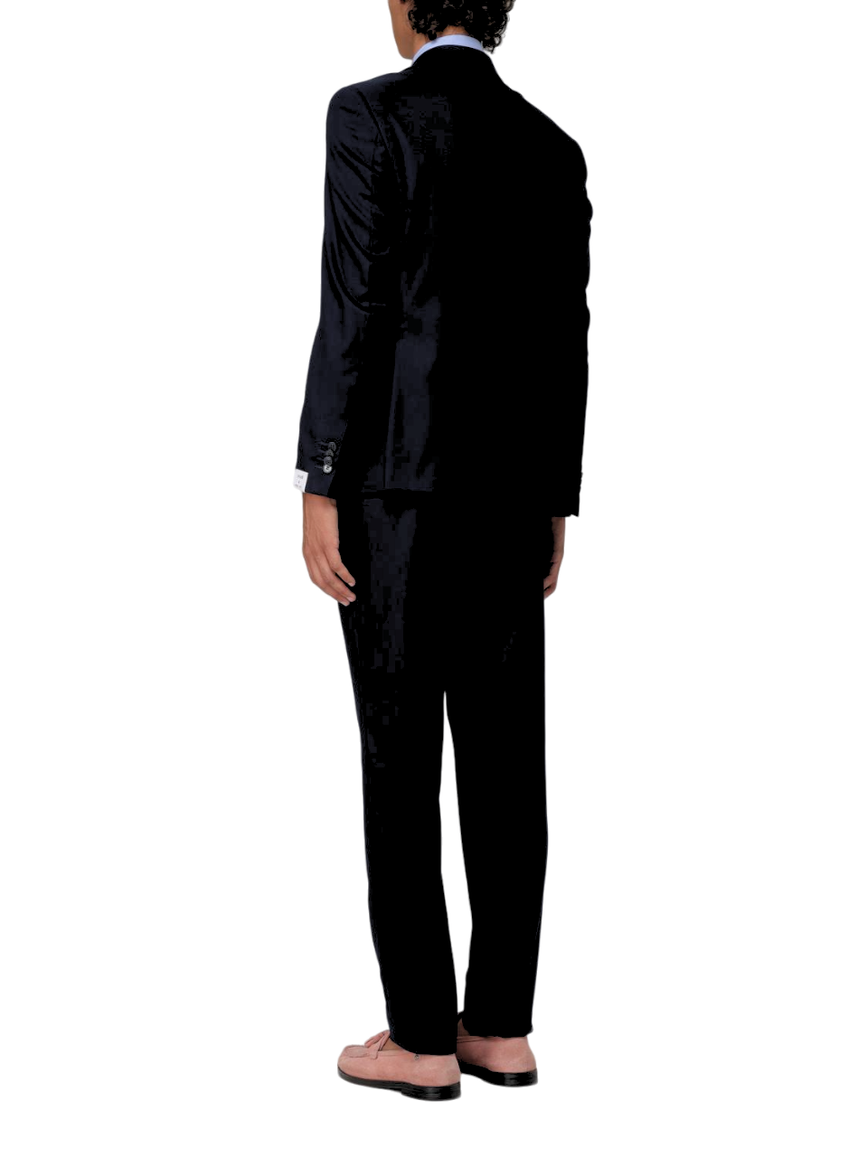 Manuel Ritz abito uomo drop 8 in fresco lana nero 3732A3318-240500 99 MANUEL RITZ