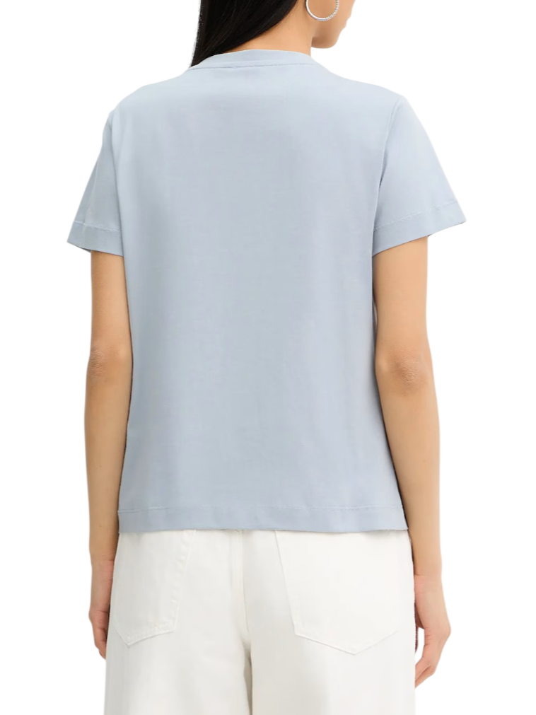 Pinko T-shirt Quentin con logo Love Birds gioiello carta da zucchero 100535-A33F E87 PINKO
