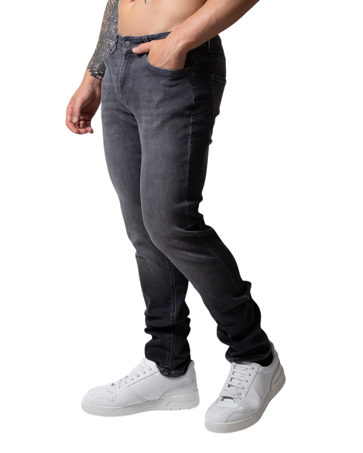 Liu Jo jeans Frank slim fit lavaggio grigio QF5285DS615 87481 LIU JO