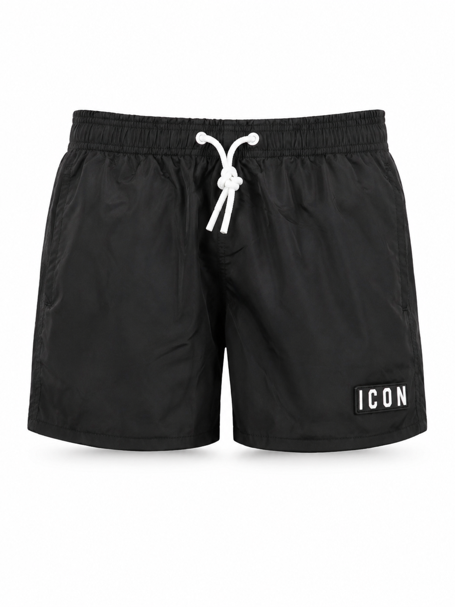 Icon boxer mare bambino con patch logo nero IBCS001178 9000 ICON