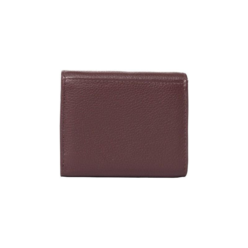 Marc Ellis portafogli in pelle martellata borgogna NANCY DO BURGUNDY MARC ELLIS