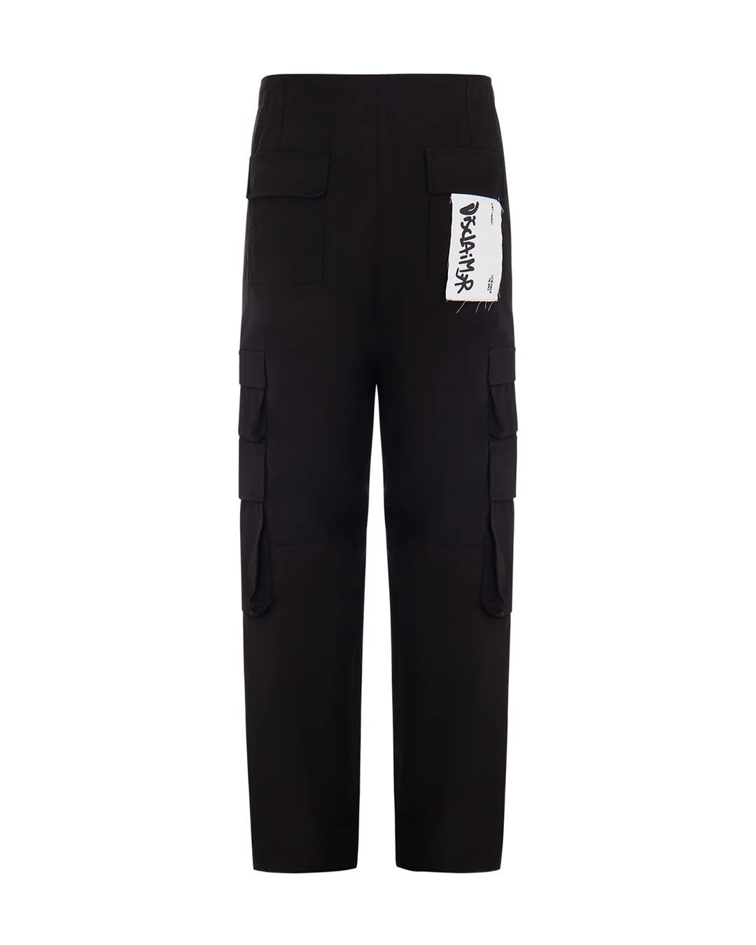 Disclaimer pantaloni cargo gamba larga nero 55006 NERO DISCLAIMER
