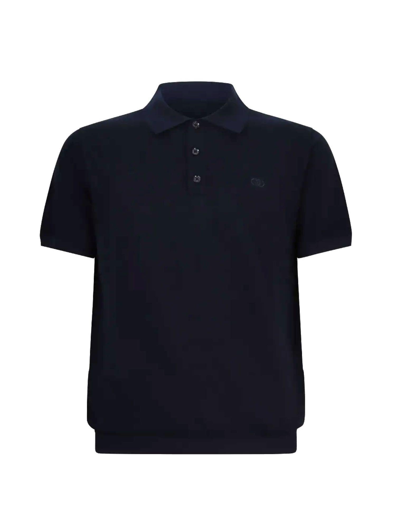Liu Jo polo in maglia uomo manica corta blu scuro QXX111MA71P 94013 LIU JO