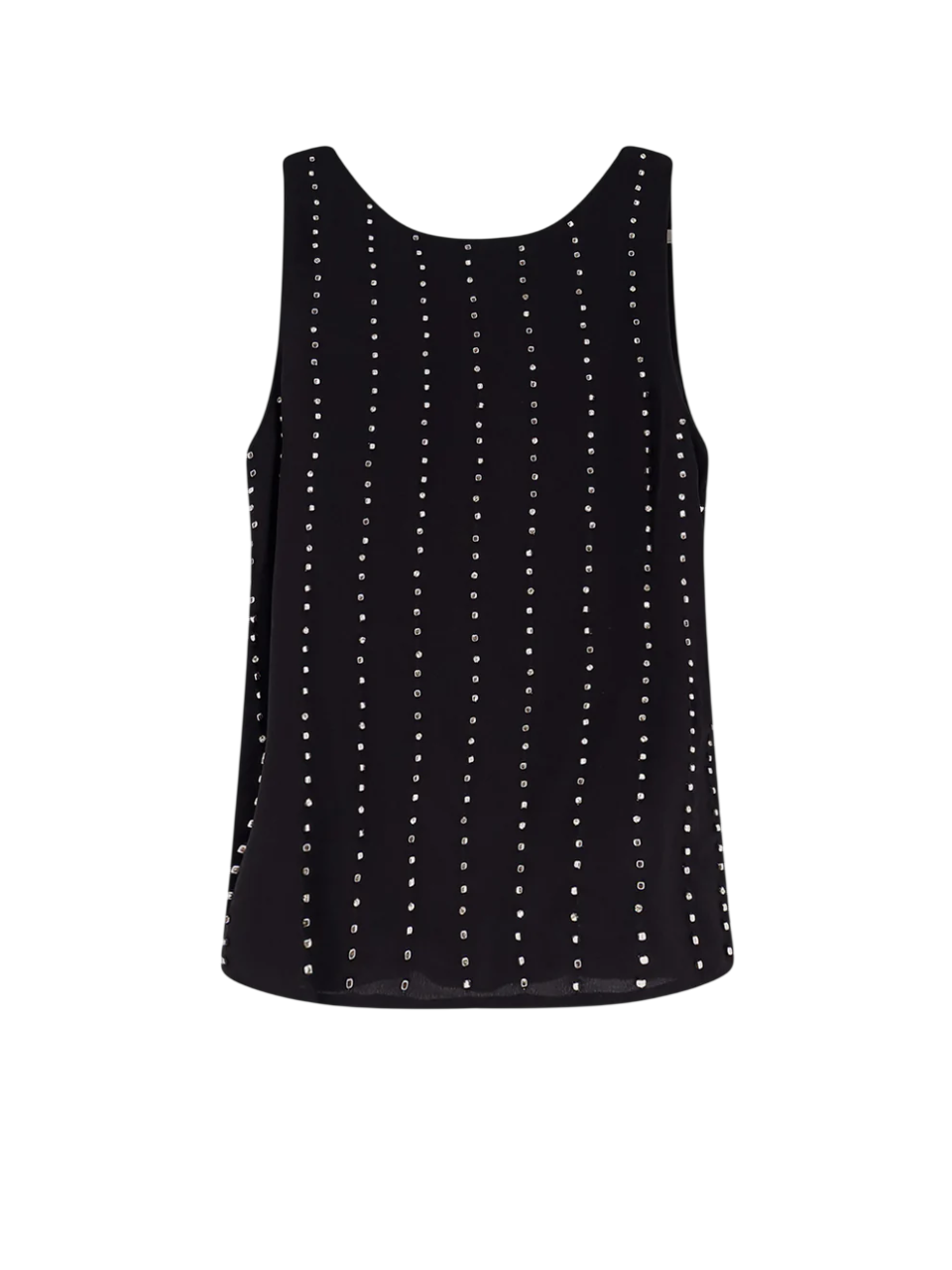 Pinko top Tessa con applicazioni gioiello nero 106214-A31F Z99 PINKO