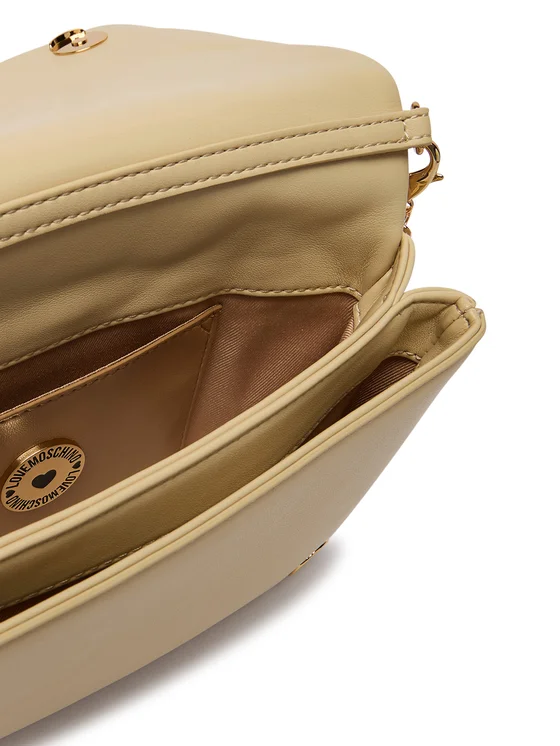 Love Moschino borsa a tracolla in ecopelle trapuntata beige chiaro JC4043PP1O-LC0 129 MOSCHINO LOVE