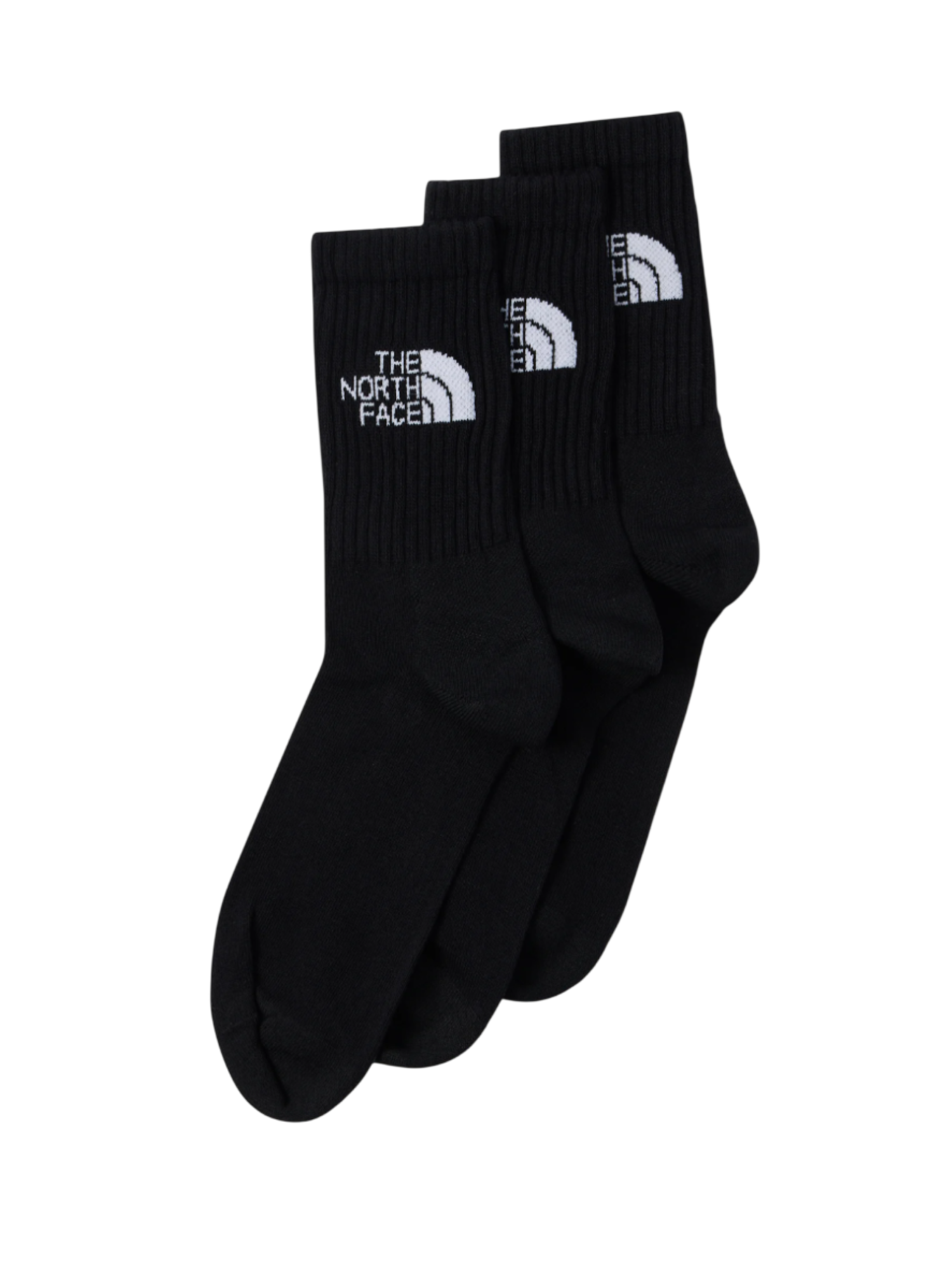 The North Face set calzini unisex con logo nero NF0A8EKX JK31 THE NORTH FACE
