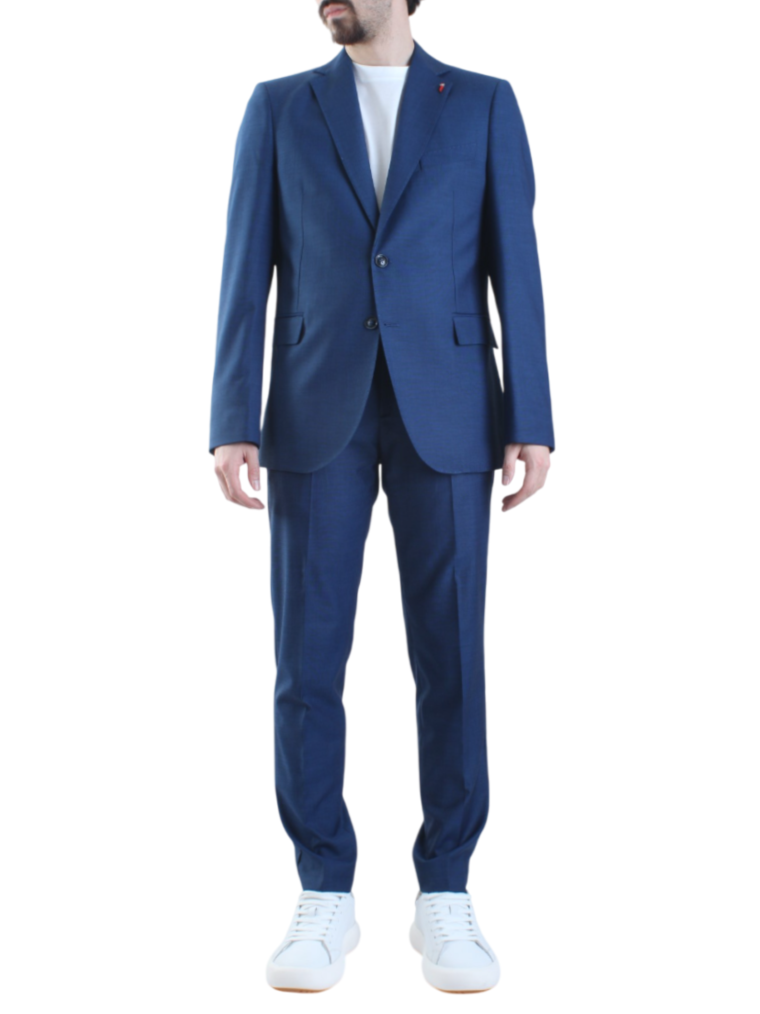 Mulish abito uomo monopetto Myconos blu indaco MYCONOS-AB7205 INDACO MULISH