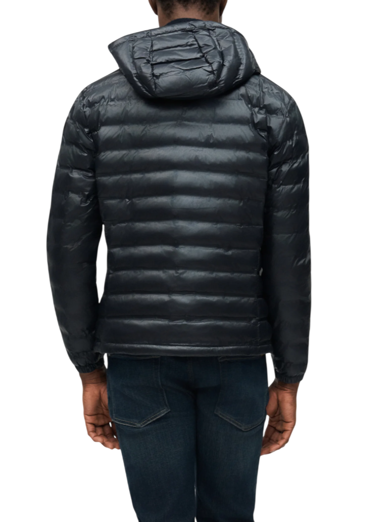Blauer giubbino imbottitto uomo con cappuccio Charles nero 26SBLUC02179-007104 999RY BLAUER