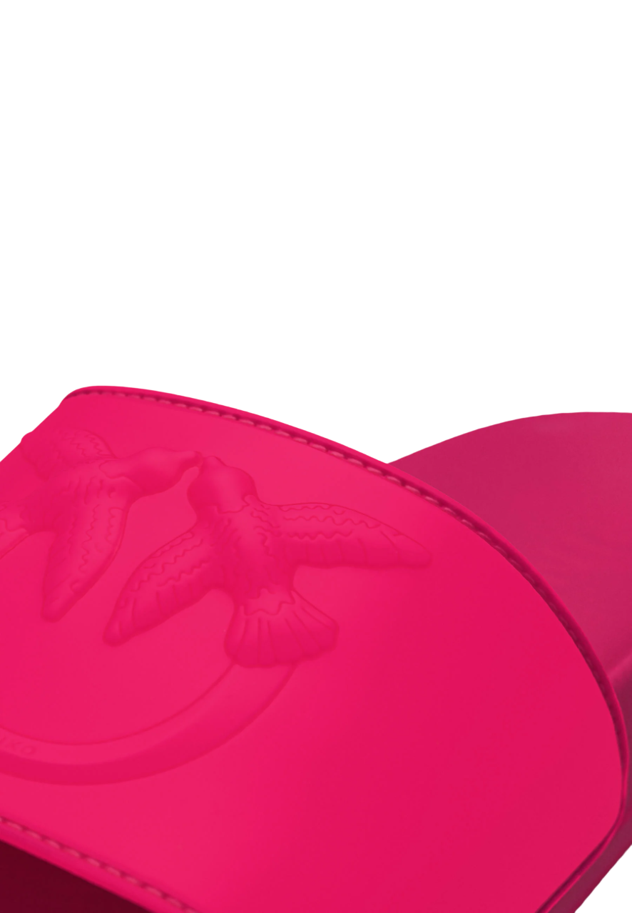 Pinko ciabatte in gomma donna Dilly fucsia SS0093E027 N17 PINKO