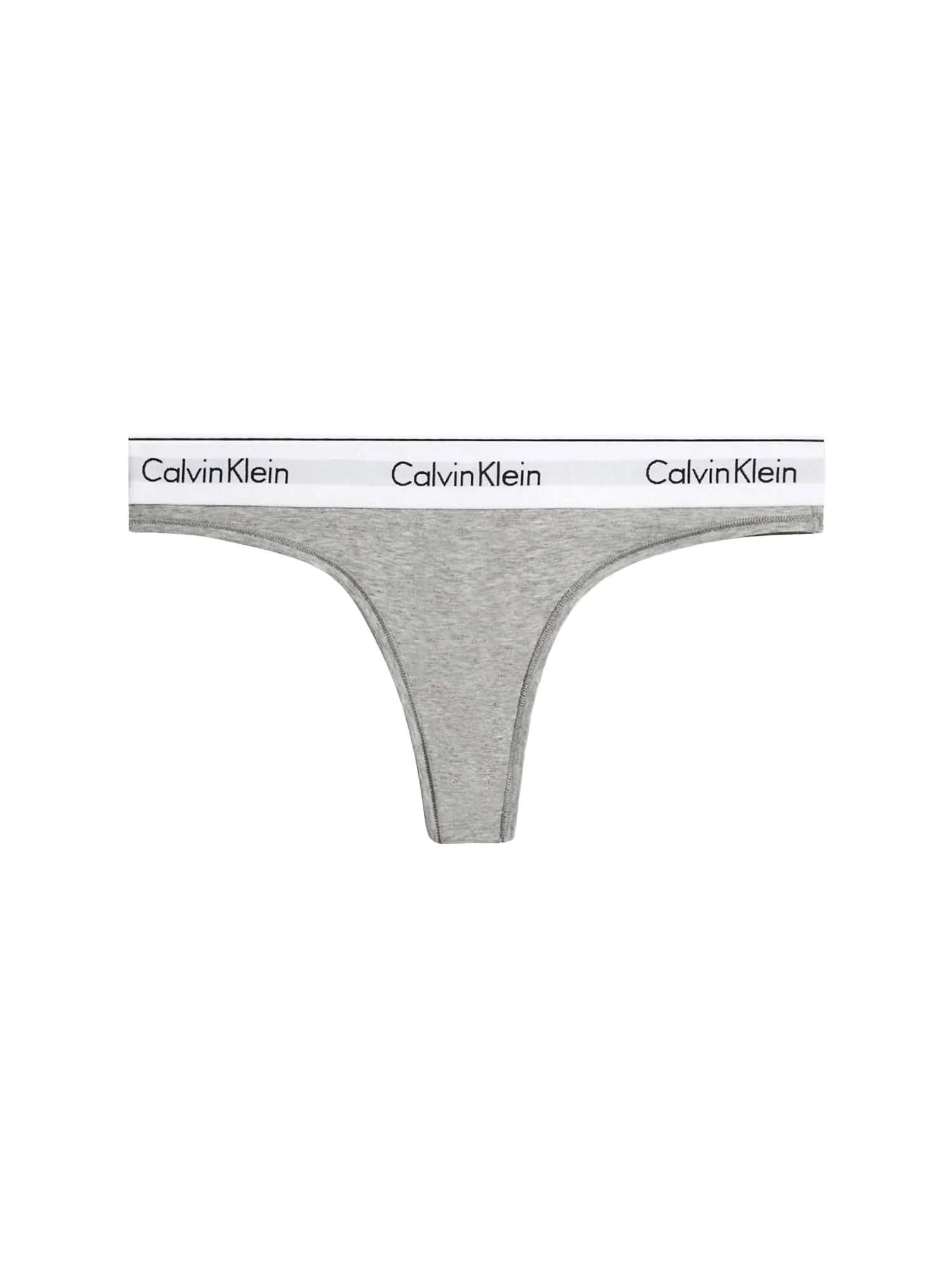Calvin Klein Underwear Perizoma underwear Donna GRIGIO 0000F3786E 020 Calvin Klein Underwear