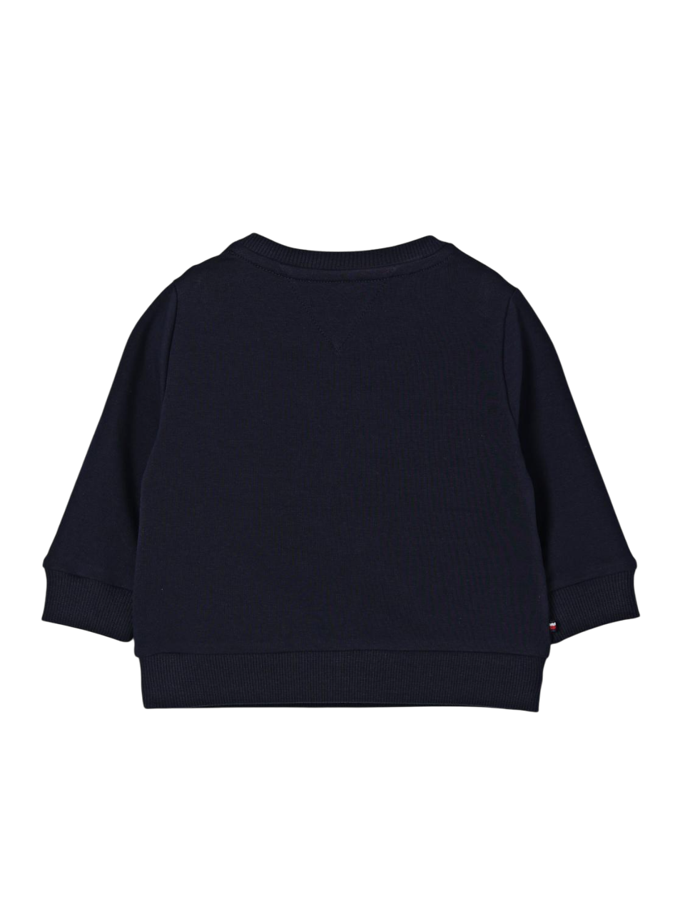 Tommy Hilfiger felpa neonato colorblock blu KN0KN02119 C1G Tommy Hilfiger