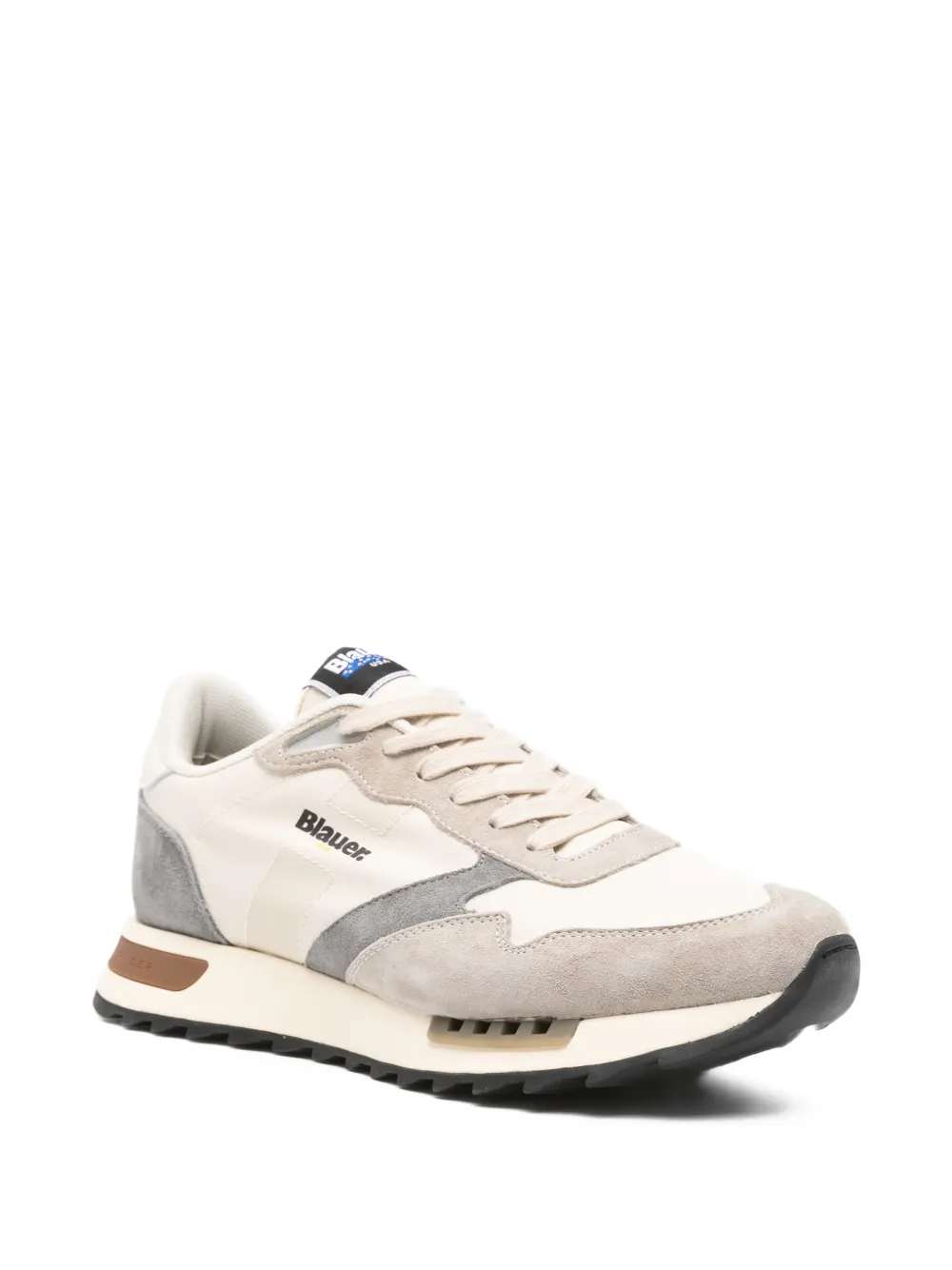 Blauer sneakers Ryder in suede e tessuto beige grigio S6RYDER01-NYS CRE-GRY BLAUER