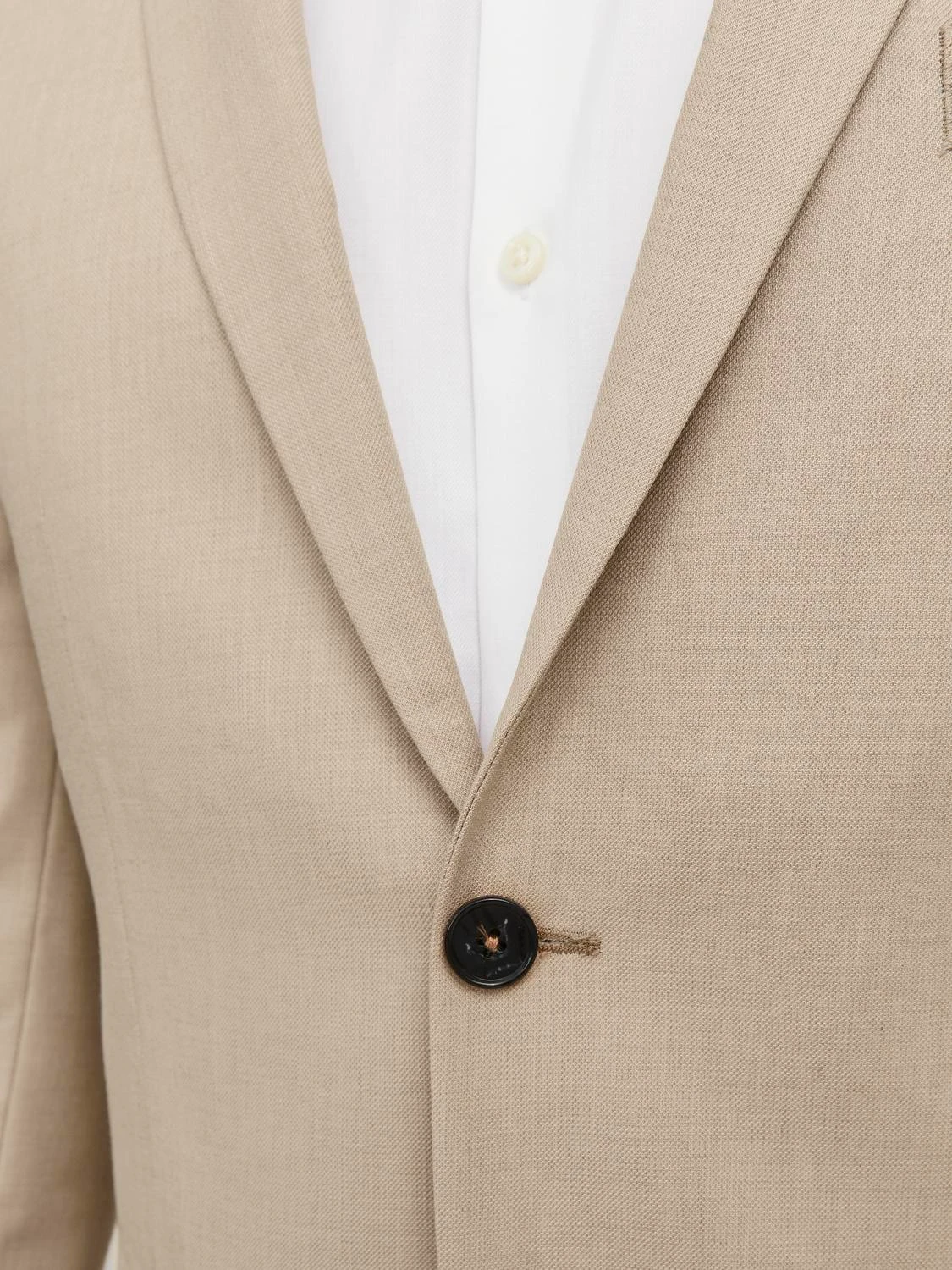 Jack&Jones giacca blazer Solaris super slim beige 12141107 PURE CASHMERE JACK&JONES