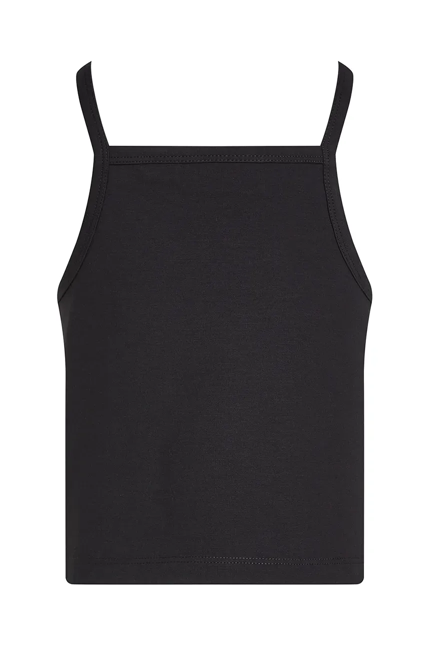 Calvin Klein top Punto Strap con logo nero IG0IG02868 BEH Calvin Klein Jeans
