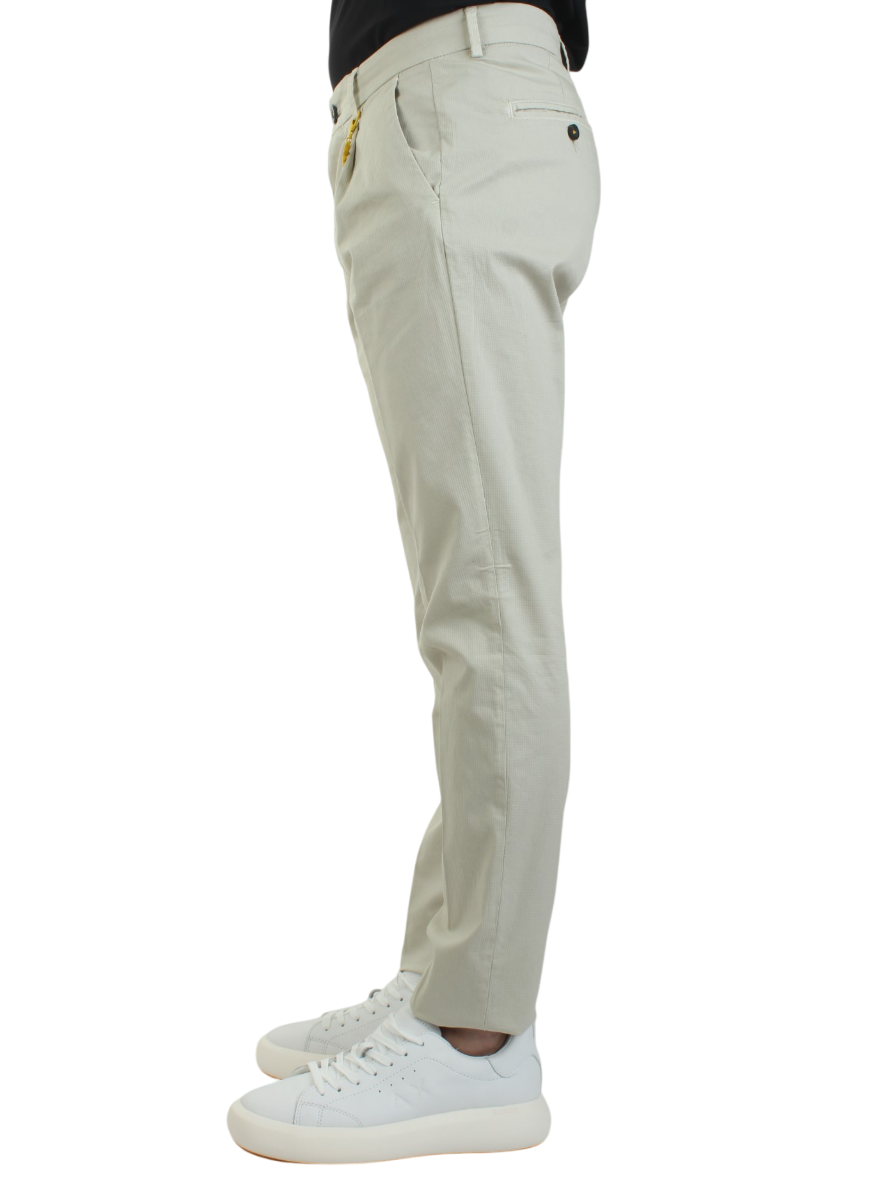 Manuel Ritz pantaloni slim fit con pinces beige 3832P1428TC-253076 23 MANUEL RITZ