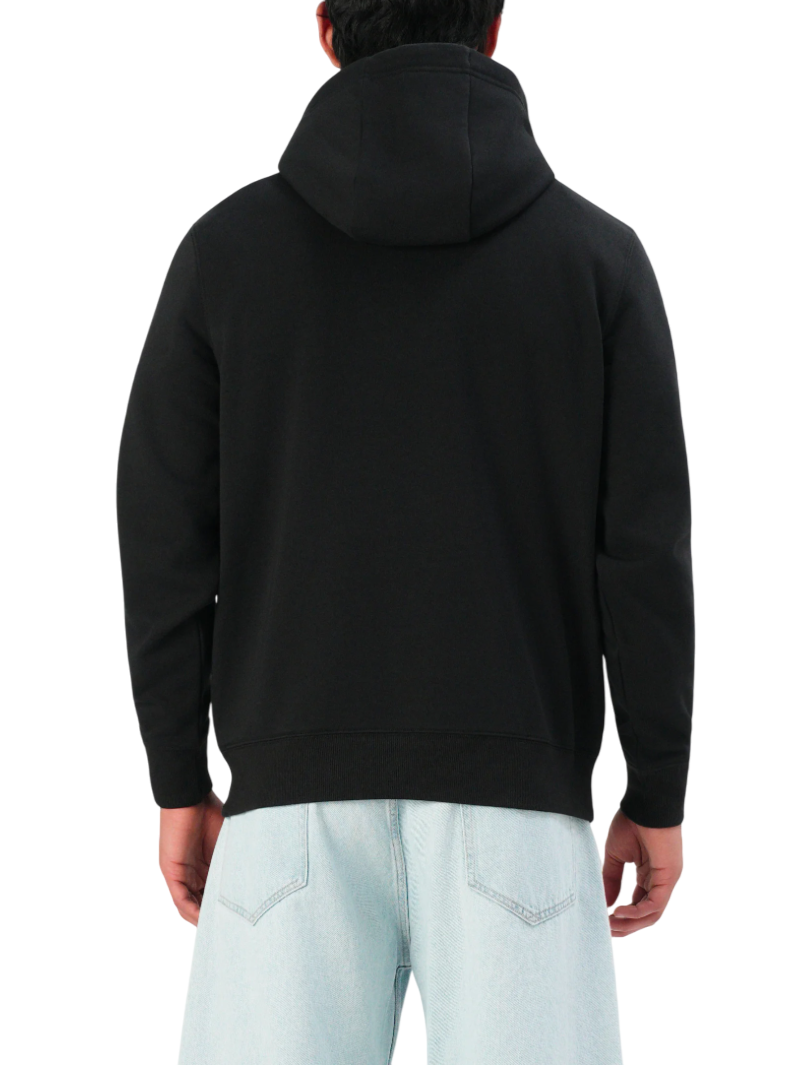 Tommy Hilfiger felpa uomo con cappuccio nero MW0MW40864 BDS Tommy Hilfiger