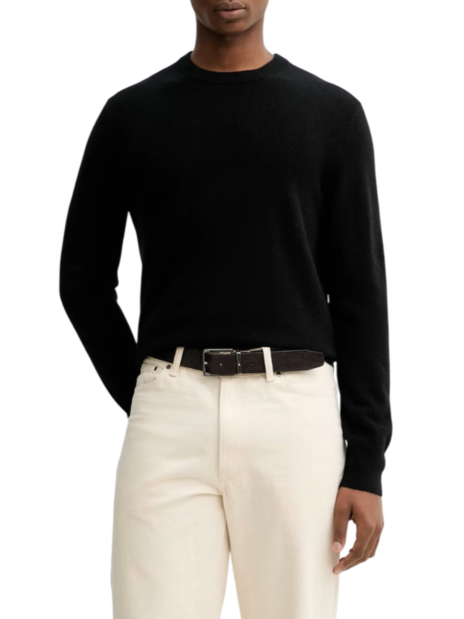 Calvin Klein maglia uomo in cashmere nero LV040EM344 UB1 Calvin Klein