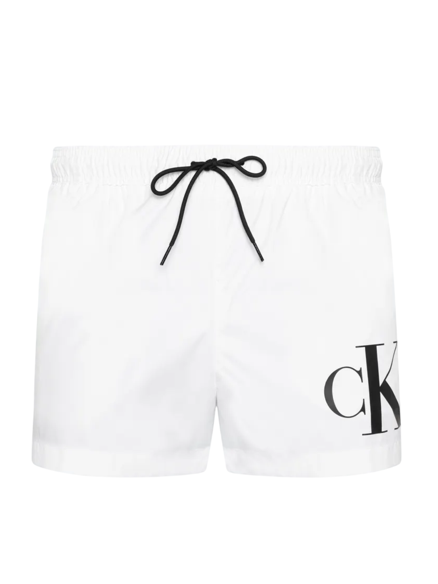 Calvin Klein boxer mare con logo monogram bianco KM0KM01015 YCD Calvin Klein Beachwear