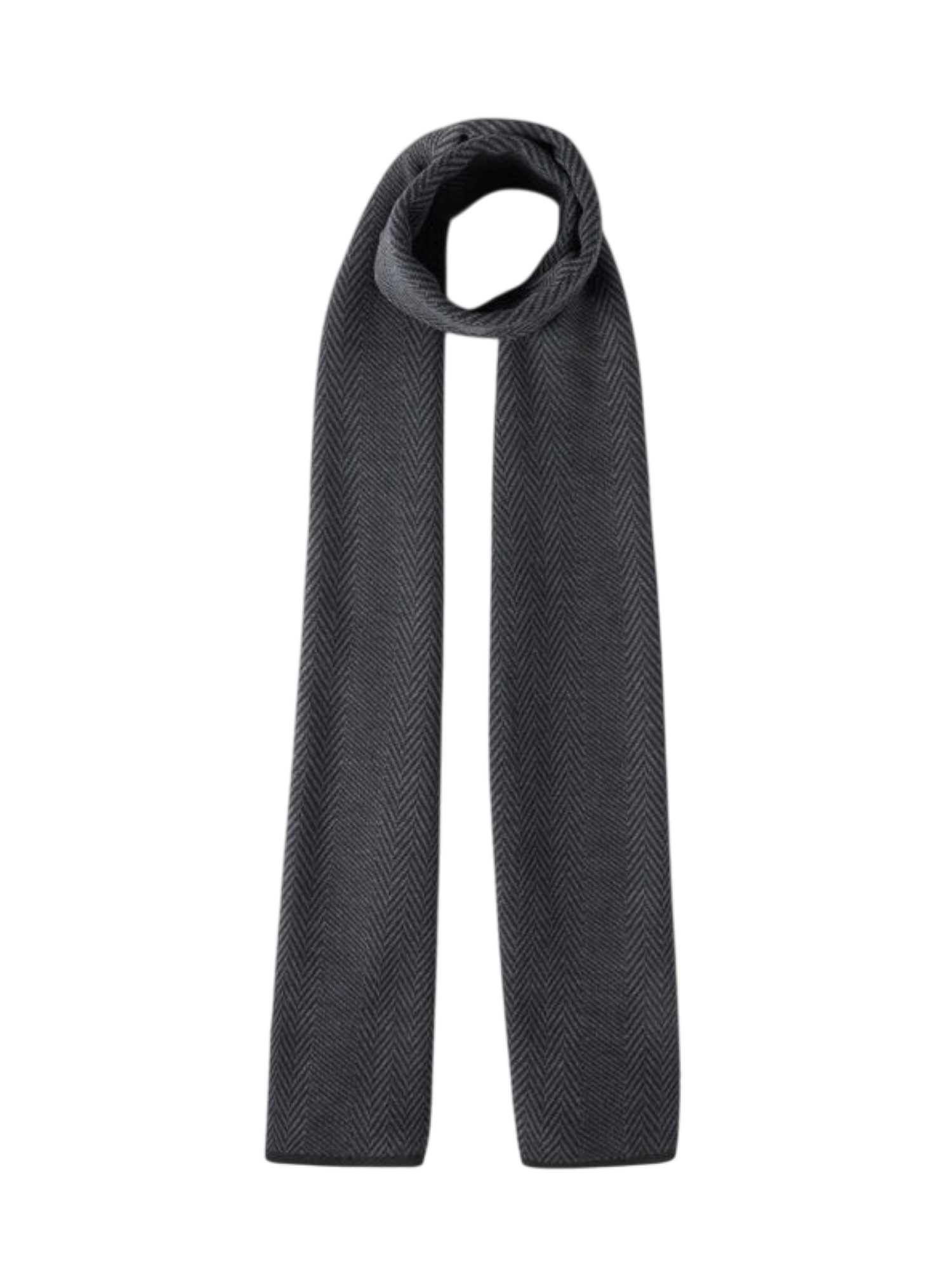 Liu Jo sciarpa uomo in misto lana chevron grigio QF5243MA0B2 90201 LIU JO