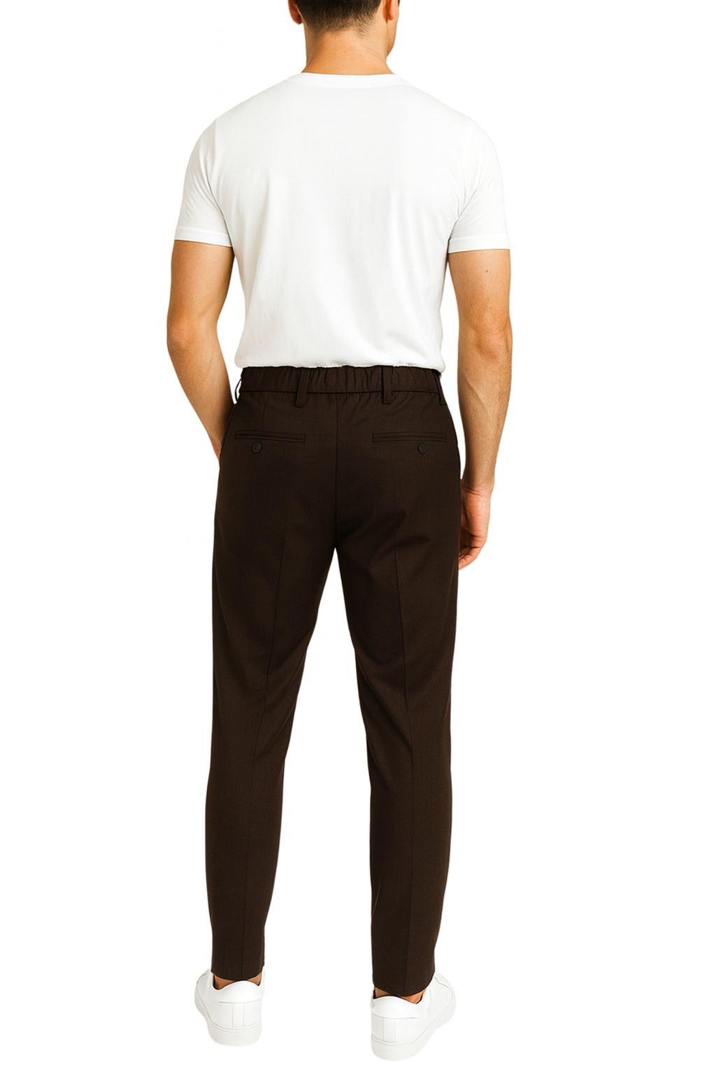 Rar pantaloni uomo Desica slim marrone DESICA-126004 MORO RAR