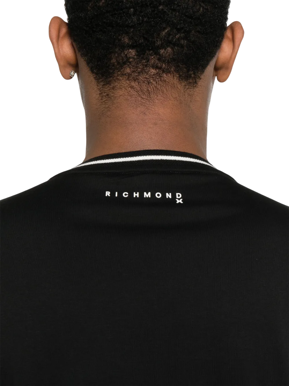 John Richmond T-shirt maniche corte Nicomi nero UMP25169TS BLACK John RICHMOND