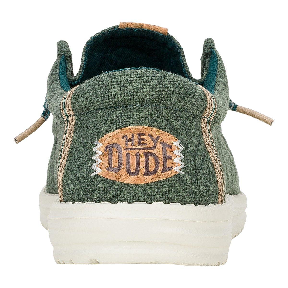 Hey Dude mocassini Wally in juta verde 43085 336 HEY DUDE