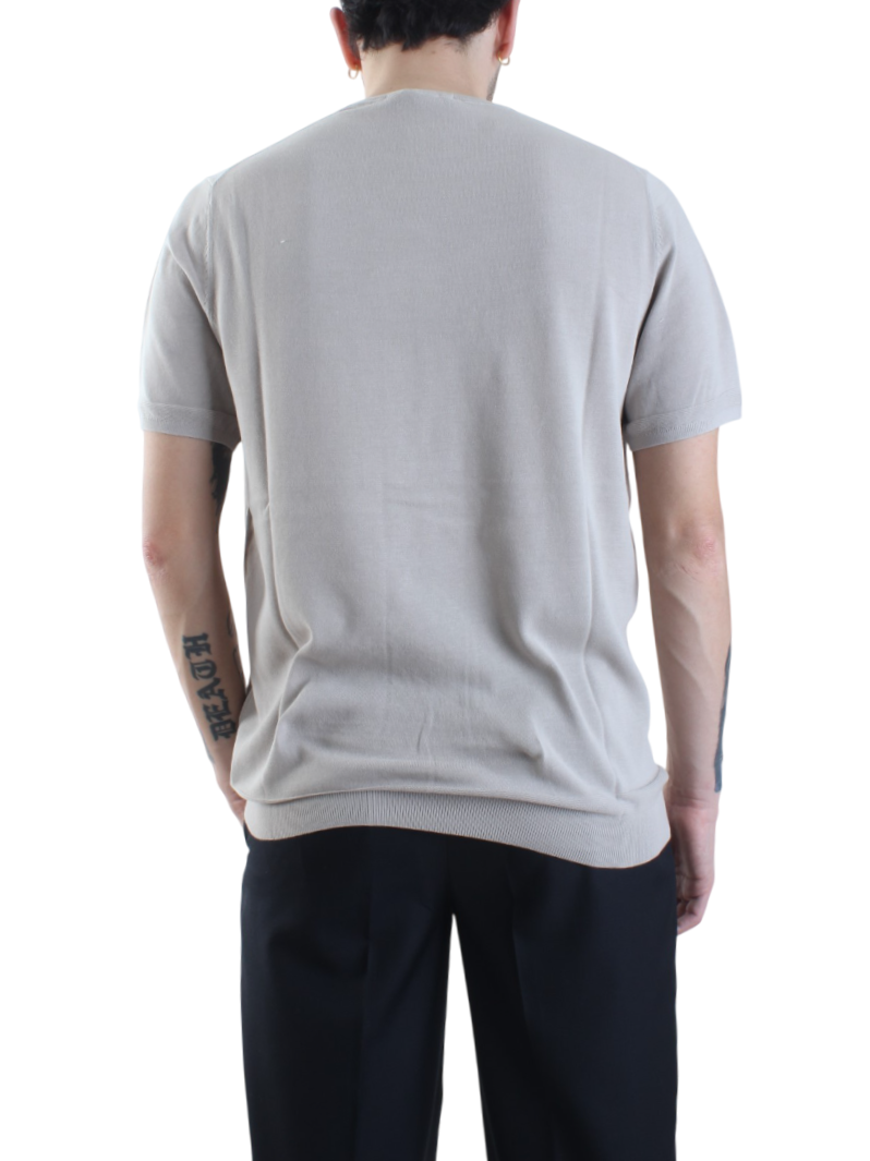 Opificio 4.0 maglia manica corta basic ecrù 651001 CORDA Opificio 4.0