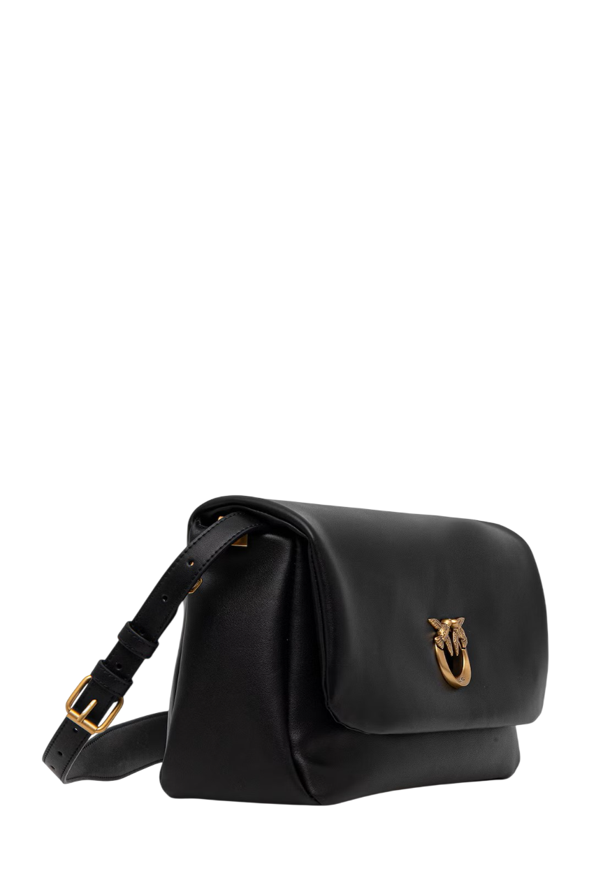 Pinko borsa a tracolla Click Soft Horizontal Handle Classic nero 106178-A0QO Z99Q PINKO
