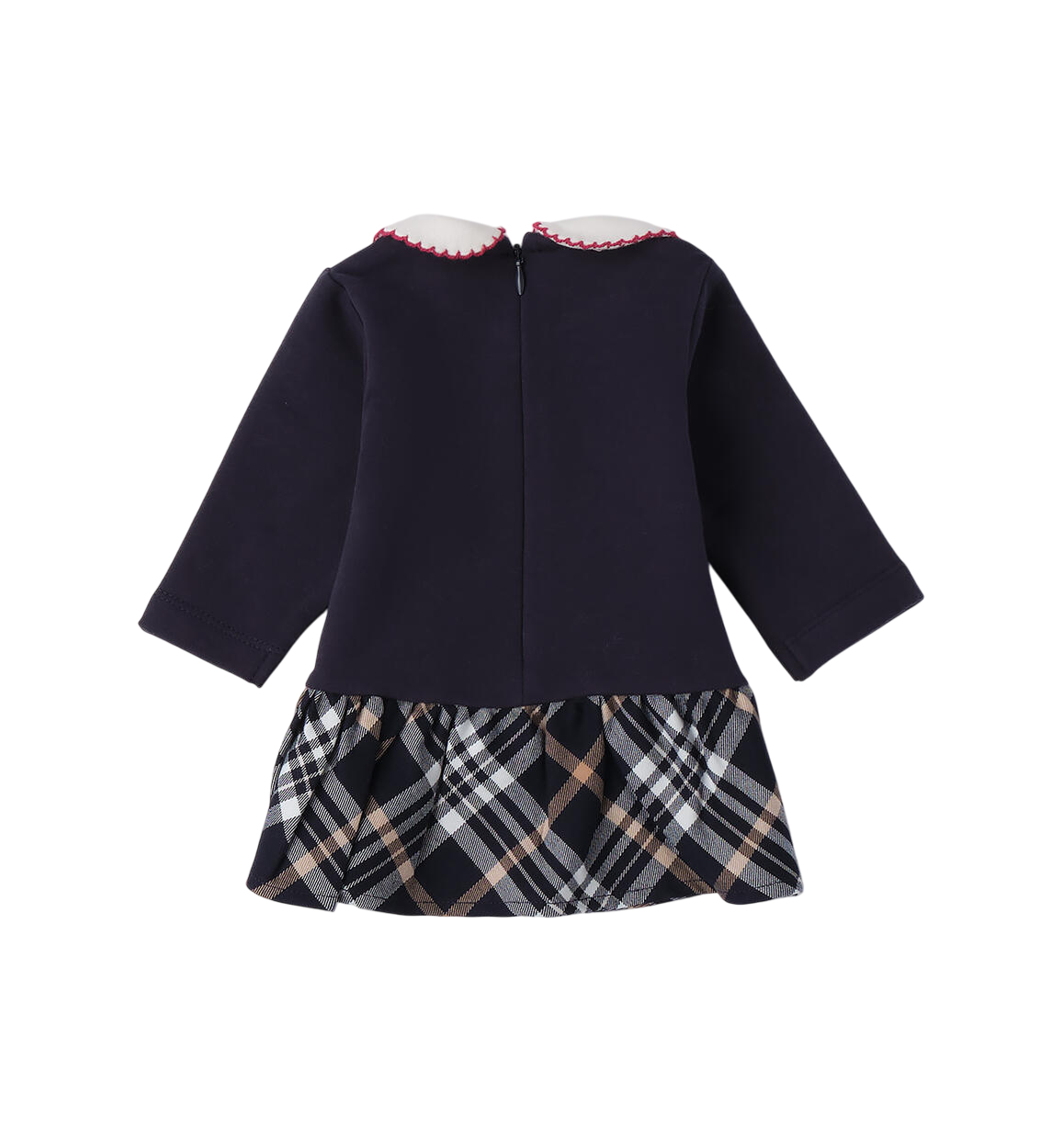 iDo abito neonata in felpa blu 4F099 3885 iDO