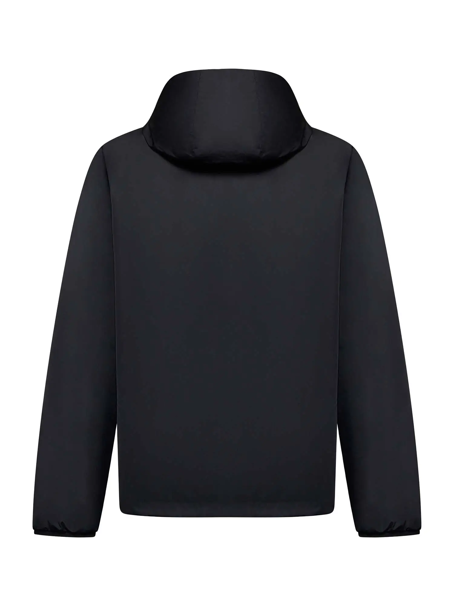 John Richmond giubbino reversibile con cappuccio nero beige UMA25044GB I.CREAM-BK John RICHMOND