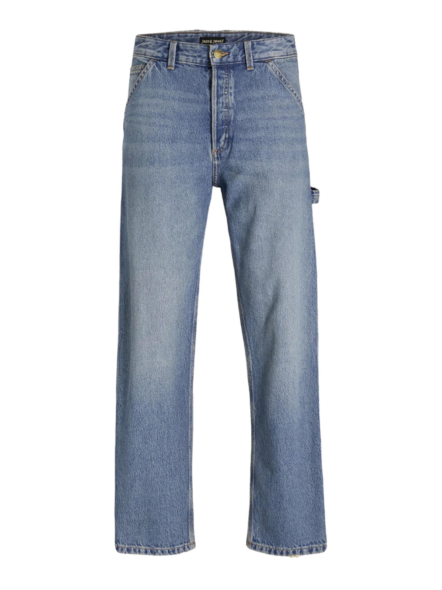Jack&Jones jeans Ieddie vita alta lavaggio blu 12261926 SBD416 JACK&JONES