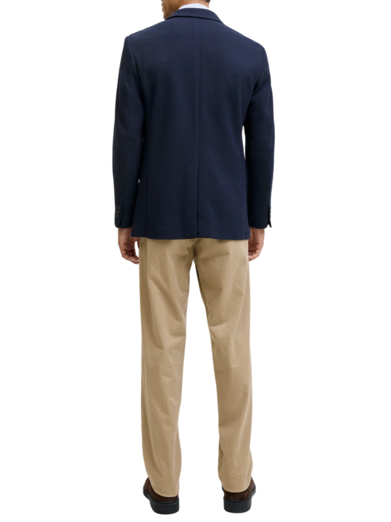 Jack&Jones giacca blazer uomo monopetto blu 12280948 BLACK IRIS-SLIM FIT JACK&JONES