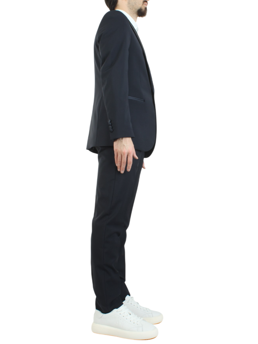 Mulish abito elegante uomo monopetto blu ZANTERASO-AB213 BLU MULISH
