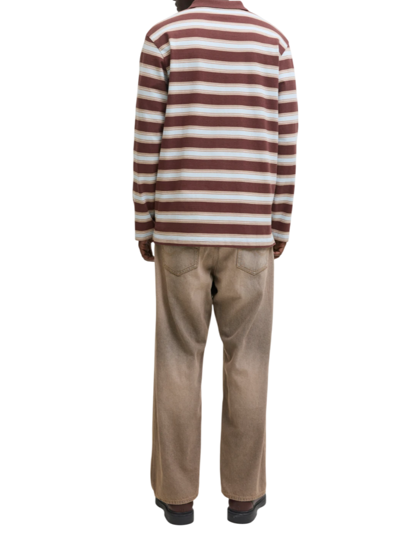 Jack&Jones jeans baggy Alex gamba dritta marrone 12282601 SQ074 JACK&JONES